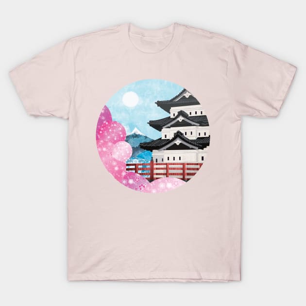 Japan T-Shirt by KatherineBlowerDesigns